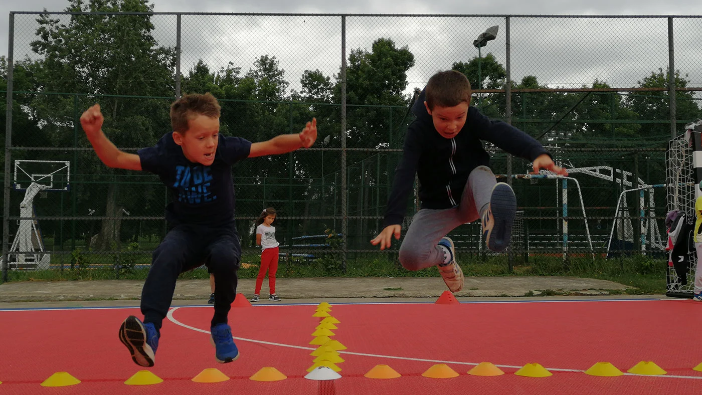 atletika za decu u letnjem kampu
